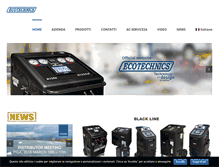 Tablet Screenshot of ecotechnics.com